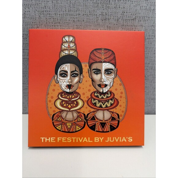 THE FESTIVAL By JUVIA'S Eyeshadow Palette 9 Highly Pigmented Bright Bold Shades - Picture 2 of 4